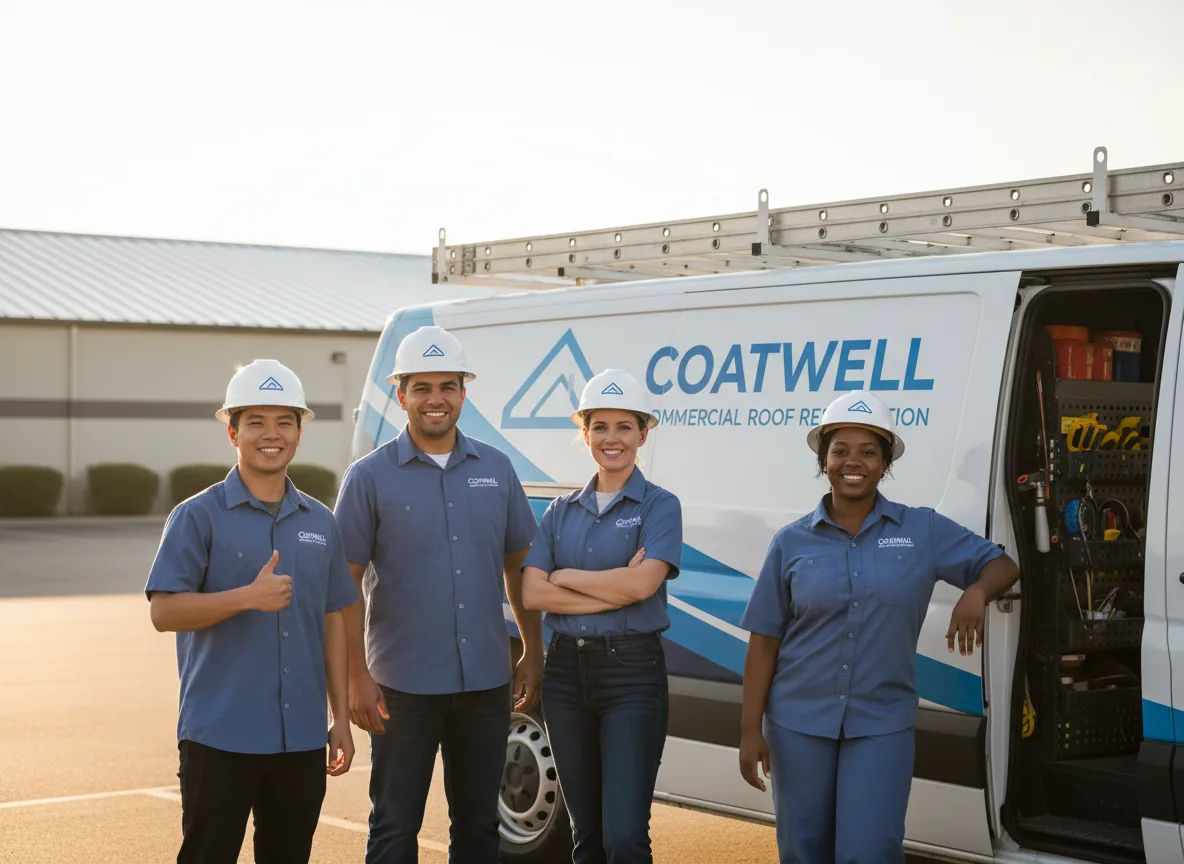 Commercial roof coating company in White City, OR